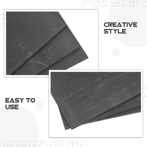 Top view of Three Piece Graphite Ingot Block Set With Rectangular Graphite Plates for Electroplating Casting Electrolysis