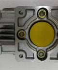 Heavy Duty Worm Gear Reducer That Runs Smooth As Glass On Any Frame Build Taking Zero Hassle From Heavy Loads While Offering Five To Eighty One Ratios For Solid Industrial Drive Projects close-up view of the steel casing and assembly.