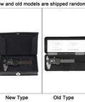 Digital Vernier Caliper 50mm 2In High Precision Measuring Tool With Dual Unit Conversion displayed in new and old packaging