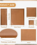 Dope Heat Press Pillow Kit 18 Pieces With 4 Size Pillows, showing four pillow sizes with dimensions