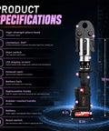 21V Brushless Electric Pro Press Tool Kit For Quick 3 Second Crimping Of 1 2 3 4 And 1 Inch Copper PEX Pipes with specifications.