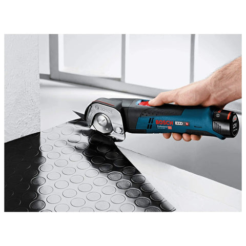 Pro Grade Hella Tough Cordless Electric Shears For Multi Material Cutting With Slick Lithium Ion Battery And Knockout Cutting Power For Carpet Pvc Leather Fabric, cutting patterned vinyl flooring.