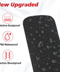 Third Brake Light Gasket Seal For Dodge Ram 1500 2500 3500 2010-2018, Ram 1500 Classic 2019-2022, Heavy Duty Weatherproof Foam With Single Sided Adhesive, Upgraded Stop Lamp Seal Truck Ready, black foam strip