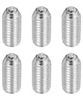 Heavy Duty Silver Ball Point Set Screws M10x20mm 304 Stainless Steel Hex Socket Spring Plungers Grub Screw Pack of 6