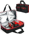 Grease Gun Case For Milwaukee And DeWalt Kits Portable Carrying Bag With Battery And Charger Pockets Fits 2646 20 2446 20 And DCGG571B