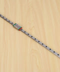Premium MGN9 Linear Guide Kit With Six 400Mm Rails And Matching Sliders, showing a rail with mounted slider on a wooden surface.