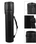 Slick Jhknnk Moisture Proof Welding Rod Storage Tube For Electrodes With Locking Lid, 14 inch black tube with portable handle.