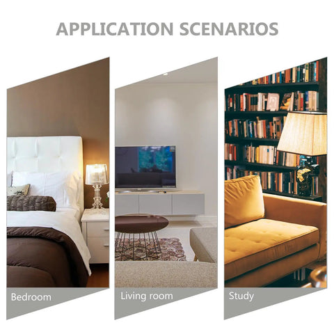 Application scenarios of Round Rubber Furniture Coasters Non Slip Feet Pads for tables and chairs in bedroom, living room, study.