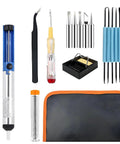 8-Piece Welding Set With Ergonomic Handles For Jewelry Making And Model Building Soldering Iron Jewelry Repair Equipment.