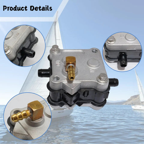Mercury Outboard Fuel Pump Kit Replacement For 2 Stroke Motors 30HP Through 300HP SeaSierra Internal Fuel Pump Fits Mercury 14360A78 14360A73 Replacement Part For 40 50 60 65 70 75 80 90 100 115 125 135 140 150 175 200 225 250 300 HP