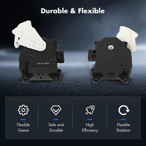 HVAC Heater Blend Door Actuator Slick Direct Fit For Toyota Rav4 2006 To 2018 And Corolla 2009 To 2019 Smooth Recirculation Air Motor detail view