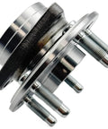 Close-up of Beefed Up 2Pcs Front And Rear Wheel Hub Bearing Assembly With ABS 5 Lug Fits 2010 2020 Cars And SUVs Including Malibu Impala
