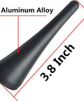 3.8 Inch Aluminum Alloy Antenna Mast Replacement For Mustang 2010-2014, Transit 2013-2022, Lincoln MKZ 2013-2019