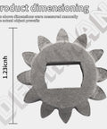 Two Pack 12-Tooth Pinion Gears 115-4668 steel gear dimensions 1.23 inches for Toro 22-inch lawn mower wheel replacements