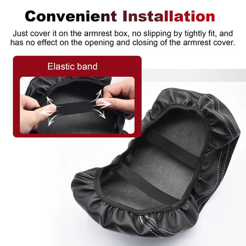 Lexus NX Center Console Cover Waterproof PU Leather Armrest Pad Custom Fit 2015 2021 NX300h NX300 NX200t Car Interior Accessory