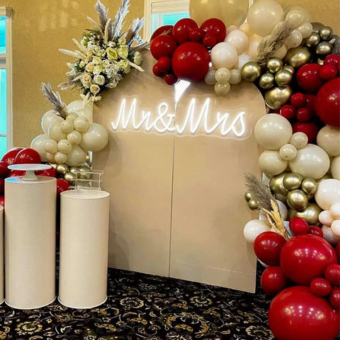 LED Wedding Neon Sign Wall Decor For Engagement Party And Valentines Day Cold White Glow For Home Bar Club Bedroom Vibe