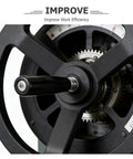 Solid 2 Pieces M10x80 Swivel Handle Handwheel For Grinders And Lathes With Bolt, Ergonomic Bakelite Crank Knob For Tight Micro Adjustments And Heavy Duty Machine Workshop Work. Black handwheel with swivel handle for lathe or grinder adjustments