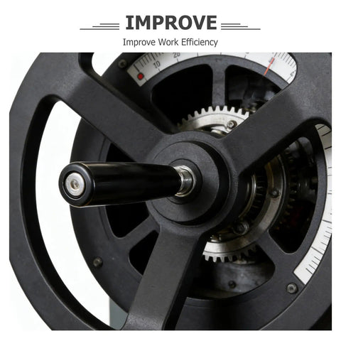 Solid 2 Pieces M10x80 Swivel Handle Handwheel For Grinders And Lathes With Bolt, Ergonomic Bakelite Crank Knob For Tight Micro Adjustments And Heavy Duty Machine Workshop Work. Black handwheel with swivel handle for lathe or grinder adjustments
