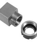 ER 32 Collet Block Square Hardened Steel Fast Set Up Spring Chuck Block With Collet Nut For CNC Milling Lathe Engraving Tool