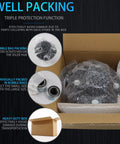 Trailer Hub Kit 4 On 4 Inch 2000 Lb Axle 4 Lug Fits 1 In And 1-1/16 In Spindle With Extra Dust Cap and bubble packing