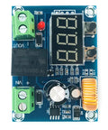 Heavy Duty 12 To 36 Volt Low Voltage Protector For Lithium Batteries No Hassle Auto Cut Off Switch With Crisp Digital Readout and Tight Voltage Control Pack Of Two, electronic circuit board with digital display.