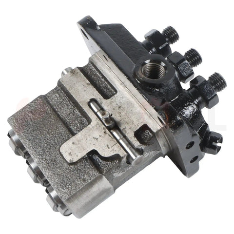 Heavy Duty Fuel Injection Pump That Runs Like Clockwork And Swaps In No Sweat Fashion On Mitsubishi S3L Engines And Cub Cadet 7000 7200 7205 Tractors Today side view with pipes and metal finish