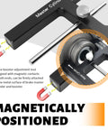 Brake Booster Adjustment Tool With Magnetic Push Rod For Master Cylinder And Braking Distance Tuning Dialed In Brakes Precision Brake Response Enhancer For Automotive Tools Easy Setup Durable Build Realistic No Fuss Brakes Adjustments, magnetic contact close-up