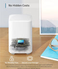 Two Camera Wireless Outdoor Security Kit, 1080p HD, secure local storage, no monthly fee, shown on a desk with 16GB card