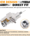 Ignition Switch Actuator Pin Kit Replacement for Jeep Wrangler 1997 2006 Liberty 2002 2007 Grand Cherokee 1999 2004 Dodge Neon and Chrysler PT Cruiser No-Start Fix Replaces 4690492AB 924-704 4664099 OEM design