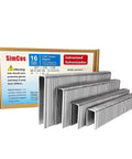 Assorted 16 Gauge 7/16 Crown Staples For Woodworking Galvanized Steel 3/4 Inch, 1 Inch, 1-1/2 Inch, 2 Inch 1120 Count Project Pack