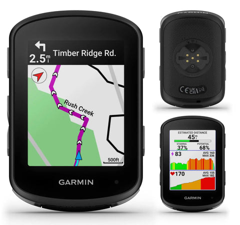 Garmin Edge 540 GPS Cycling Computer With Button Controls, Next Level Navigation, Speed And Cadence Sensors, screen view