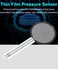 Thin Film Pressure Sensor FSR 410B 10g To 10kg Force Sensing Resistor Pad For Smart Home And Instruments Stress Test Sensor Pad 1 Pack Flexible Film Sensor Great For DIY Projects And Lab Testing Gear, round film pad with leads