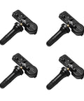 TPMS Sensor 315MHz For GM Vehicles Plug And Play Ready To Roll Direct Fit Replacement For Chevy Silverado GMC Sierra Buick Pontiac Cadillac 4 Pack OE 13598771 13598772 13586335 13581558, 4 black sensors