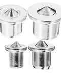Stainless Steel Dowel Pin Set For Woodworking, Pro Grade Precision Transfer Plugs For Cabinet Making And Furniture DIY