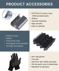 Heavy Duty Pet Strapping Kit With 1000 Foot Rolls And Tough Hand Tensioner Boasts Slick Pull Out Box accessories details, seals and gloves.