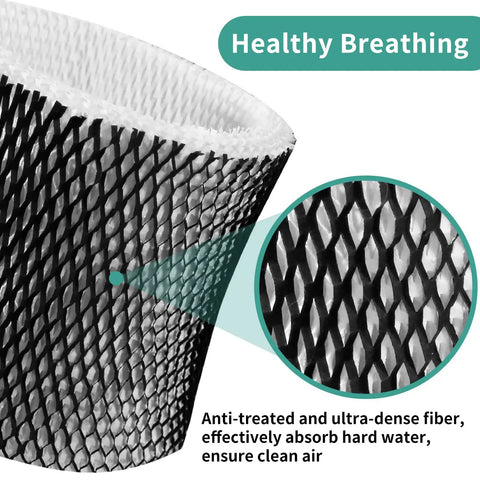Close-up of Long Lasting Humidifier Filter Replacement Fits Sunbeam SCM1746 SCM1745 HWF64 BWF64 Holmes HM1746 HM-1745