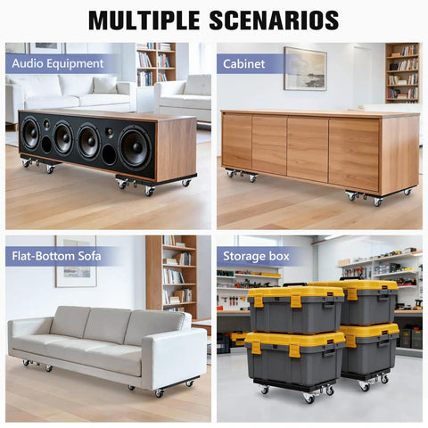 Heavy Duty Furniture Dolly With 1000 Lbs Capacity Sturdy Steel Frame Pre Assembled Moving Cart For Appliances Makes Hauling Heavy Gear A Total Breeze Straight Outta The Box Easy Setup For Any Moving Day Job