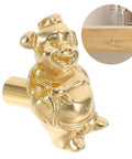 Vintage Brass Pig Shaped Drawer Pulls Chinese Style Decorative Cabinet Handles For Small Drawers Dressers Wardrobes And Storage Boxes Retro Hardware With Easy Maintain Shine