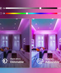 10 Pack 9W Color Changing LED Recessed Lights 4 Inch Dimmable Ceiling Retrofit Smart Lights With Bluetooth Mesh Control 70W Equivalent