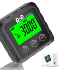 Digital display of Dope Angle Finder With Magnetic Base PT180 For Woodworking, 360 Degree Inclinometer Protractor