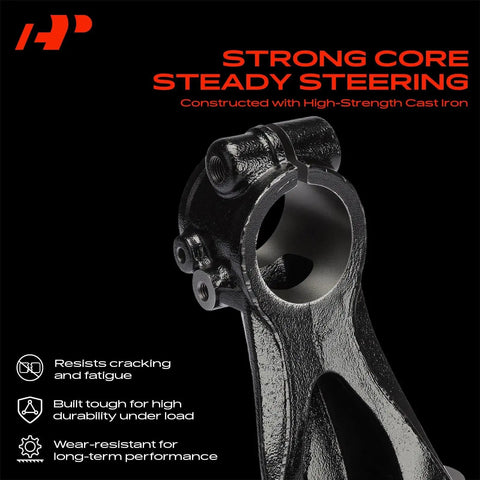 2 Pack Front Left And Right Steering Knuckle And Wheel Bearing Hub Assembly For Honda Civic 2016 To 2021 1.5L Turbo Sedan And Coupe