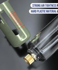 Close-up of Pro-Grade Air Regulator With Gauge And Water Separator for One Half Inch NPT Air Line, showing durable materials.
