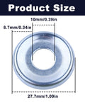 Clutch Washer, E-Clip, And Needle Bearing Kit For Stihl Chainsaws MS170 MS180 MS210 MS230 MS250 And More with dimensions.