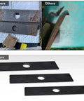 3 Pack 8 Inch By 2 Inch Edger Blades With 1 Inch Center Hole Fits Stihl Ego Echo Ryobi Kobalt Edgers Plus More Replacement
