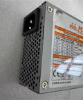 Heavy Duty Rock Solid Industrial Computer Power Supply delivering clean amps to demanding rigs, PC12U-200P-X2SV model side view.