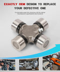 Slip Yoke For TH350 And 700R4 Transmissions 1310 Series 2-3-6081X 5-153X Replacements Fits Turbo 350 700R 4L60 4L60E Powerglide Muncie 4 Speed Borg Warner T-4 T-5 T-10, 26-spline steel yoke
