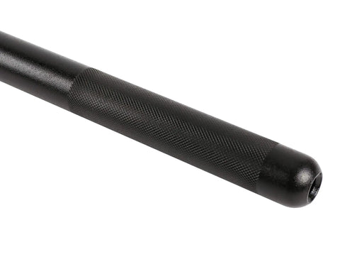 Close-up of the handle of the Extendable Indexing Pry Bar 29 to 48 inch Telescoping Tough as Nails Heavy Duty Tool