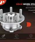 Rear Wheel Bearing And Hub Assembly For 5 Lug Vehicles With 32 Spline Shaft Compatible With Dodge Charger 2009 2014