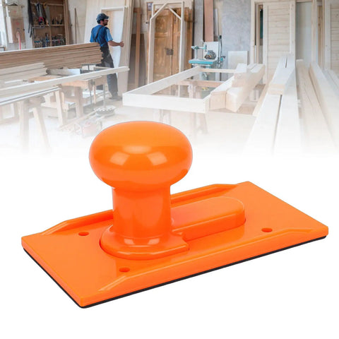 Pro Grade Woodworking Push Block With Rounded Handle And Textured Non Slip Surface Built Tough High Strength ABS Push Stick For Table Saw And Planer Keeps Fingers Safe Delivers Smooth Precise Cuts Every Time in workshop