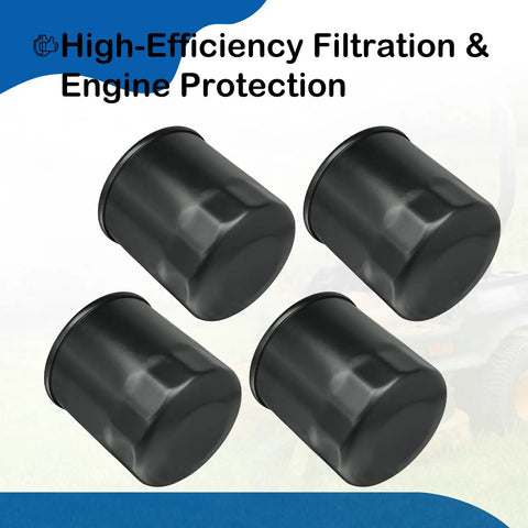Four Pack 52114 Transmission Filter Replacement For Ferris IS600Z And Wide Brand Compatibility With Ariens Bad Boy Bush Hog Exmark